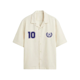 Voyd GOAT Code White Bowling Shirt