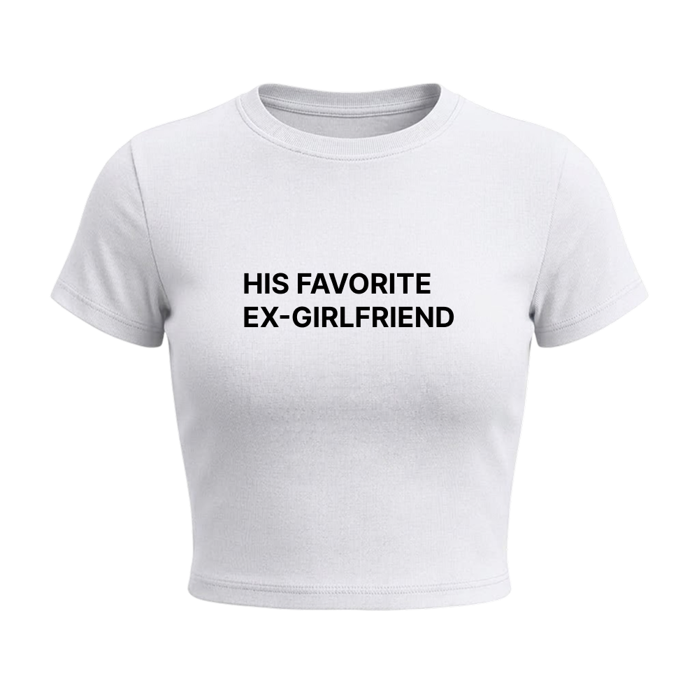 Voyd His Favourite baby Tee White