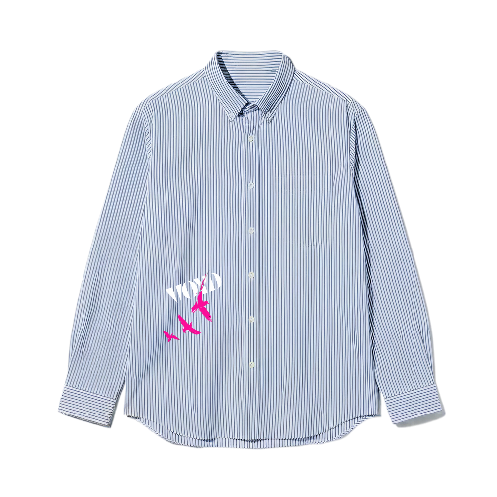 Voyd Holly Spirit Blue Stripe Shirt