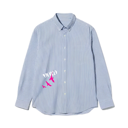 Voyd Holly Spirit Blue Stripe Shirt