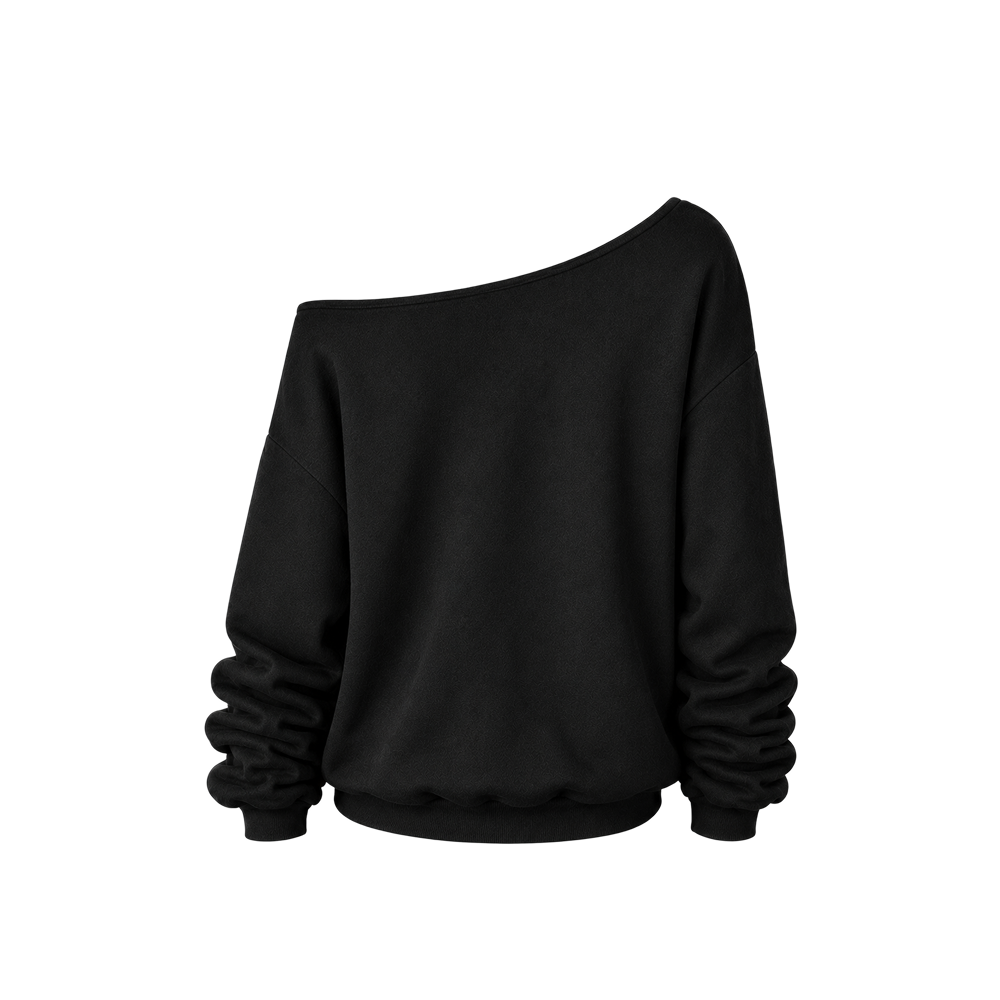 Voyd Holy Ruin off-shoulder Black Top