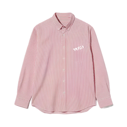 Voyd I am a Child of God Pink Stripe Shirt