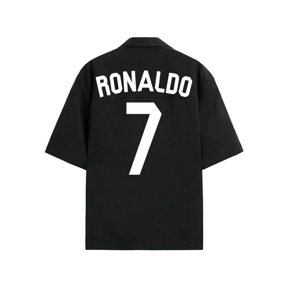 Voyd Icon No.7 Black Bowling Shirt