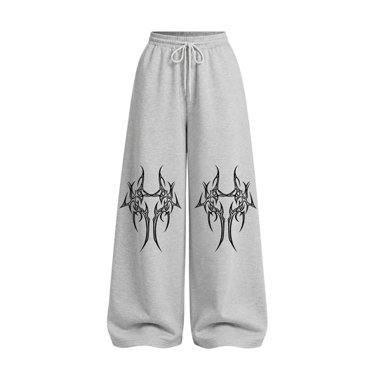 Voyd Inferno Horn Sweatpants Light Gray