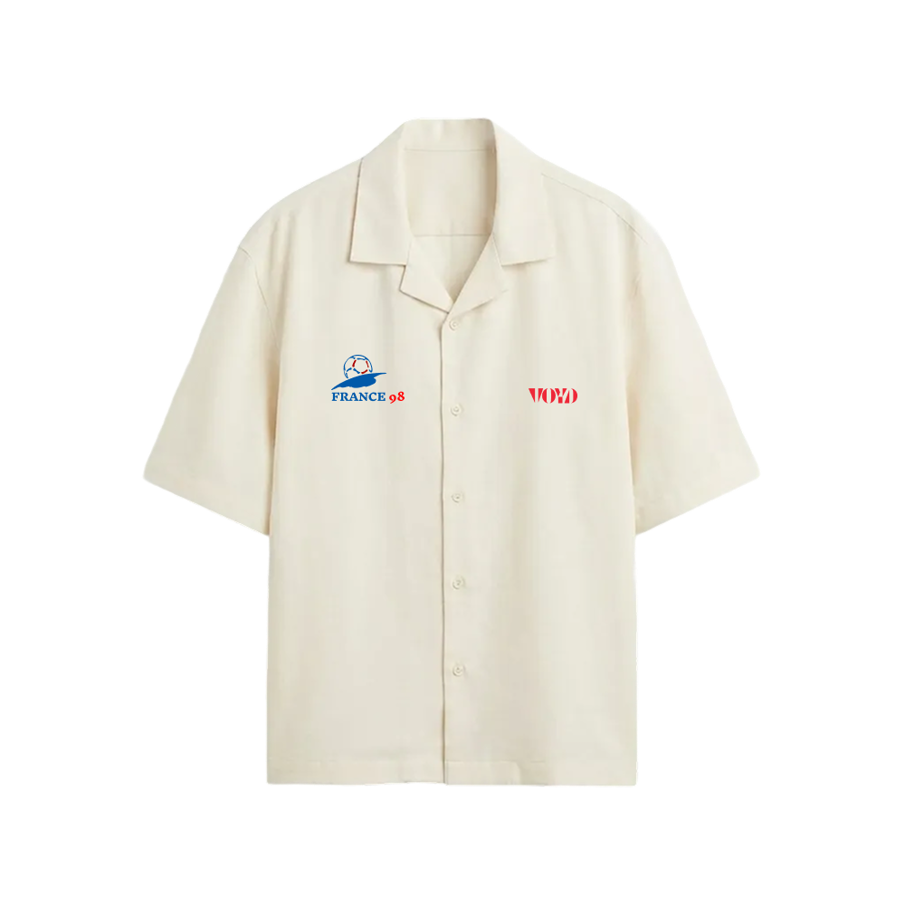 Voyd Les Bleus Legacy White Bowling Shirt