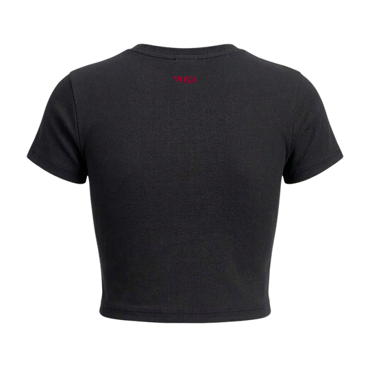 Voyd Little Menace Baby Tee Black