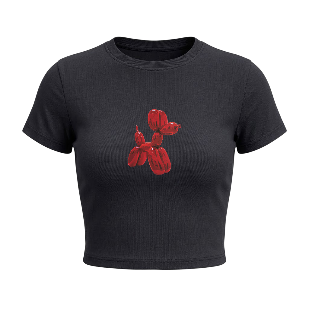 Voyd Little Menace Baby Tee Black