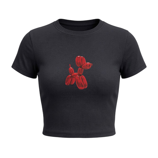 Voyd Little Menace Baby Tee Black