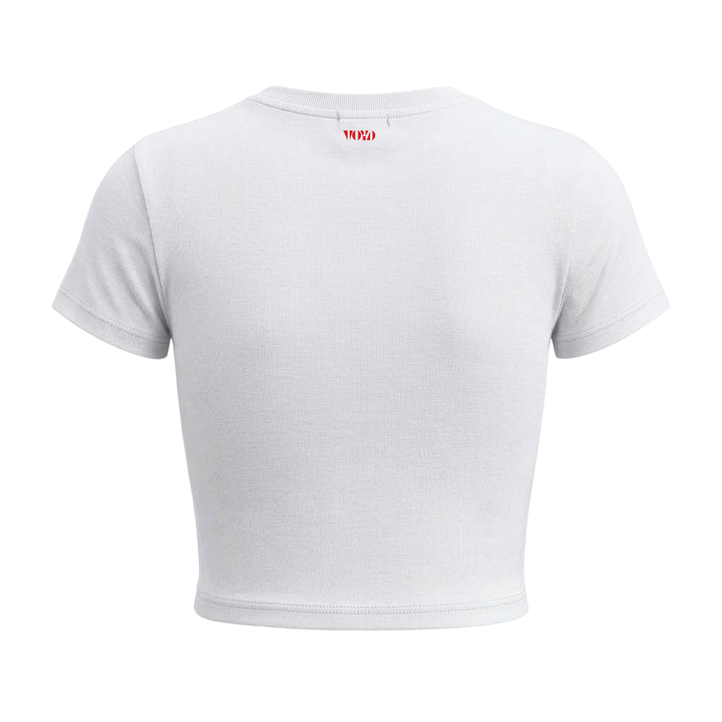 Voyd Love Bites Baby Tee White