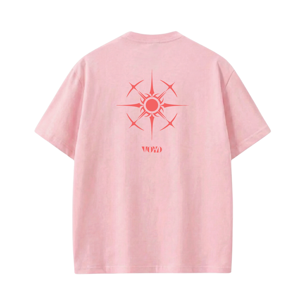 Voyd Lovers in Noir Pink T-shirt