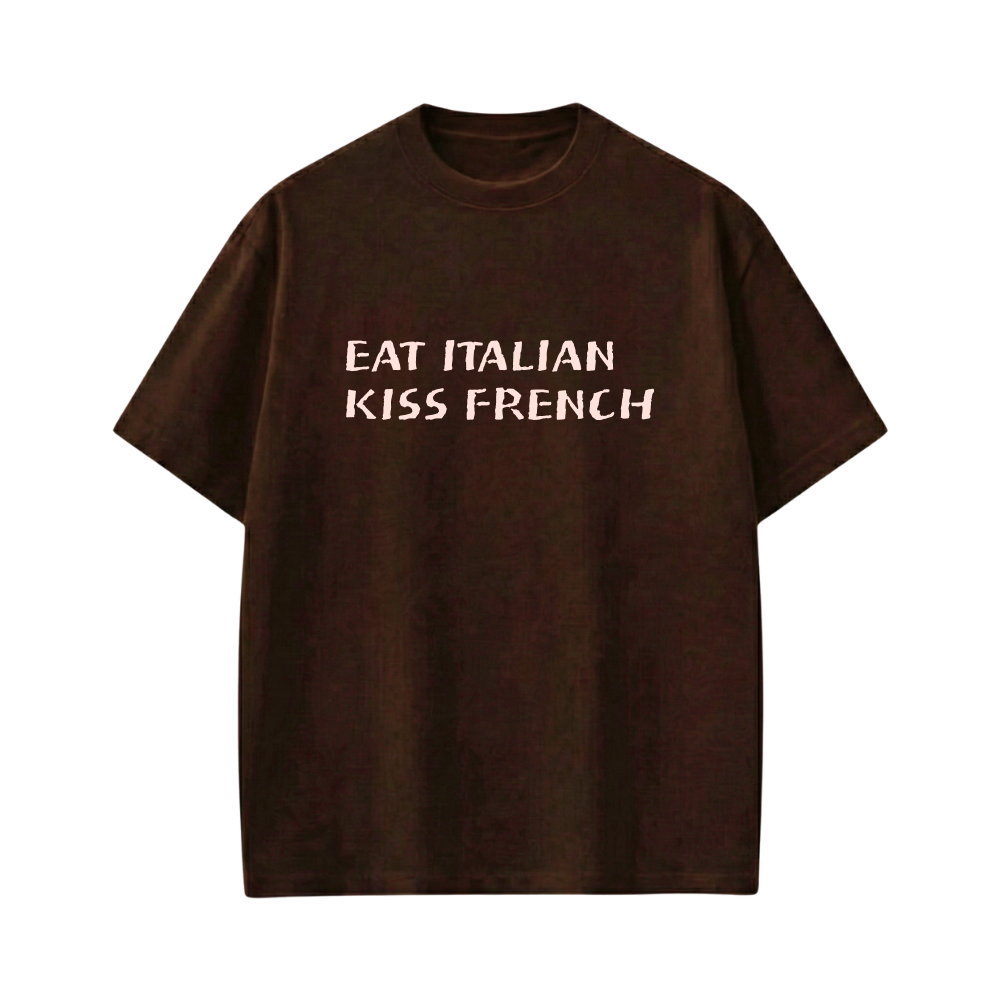 Voyd Midnight Affection Brown T-shirt