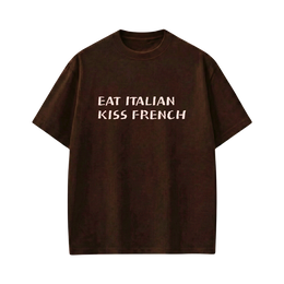 Voyd Midnight Affection Brown T-shirt