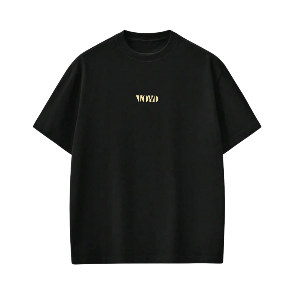 Voyd Midnight Roast Black T-shirt