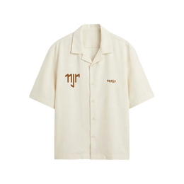 Voyd NJR Legacy White Bowling Shirt