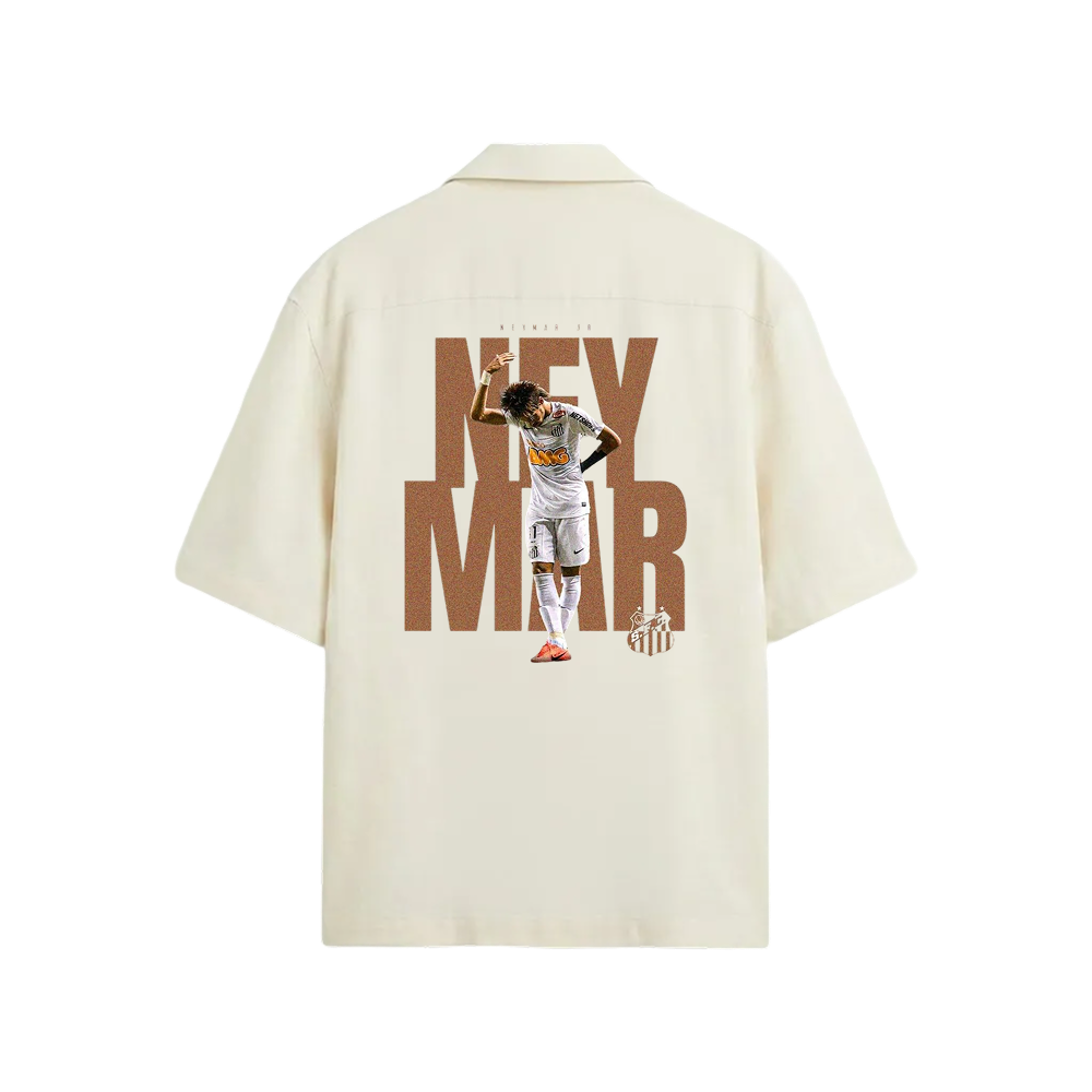 Voyd NJR Legacy White Bowling Shirt