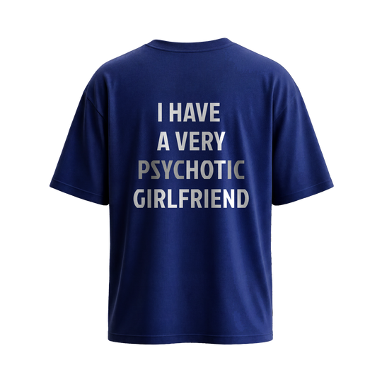 Voyd Psychotic Girlfriend Blue T-shirt