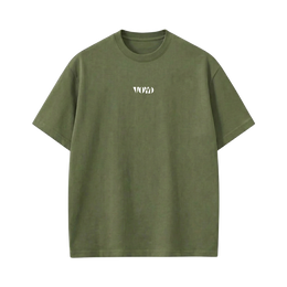 Voyd Raw Heart Code Olive T-shirt