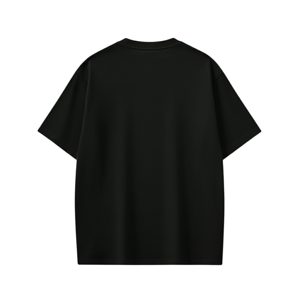 Voyd Red Spiral Black T-shirt