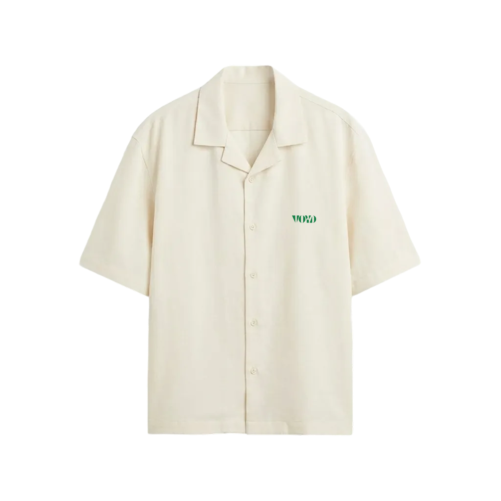 Voyd Rio Number Ten White Bowling Shirt