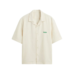 Voyd Rio Number Ten White Bowling Shirt