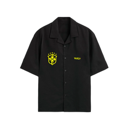 Voyd Samba Heritage Black Bowling Shirt