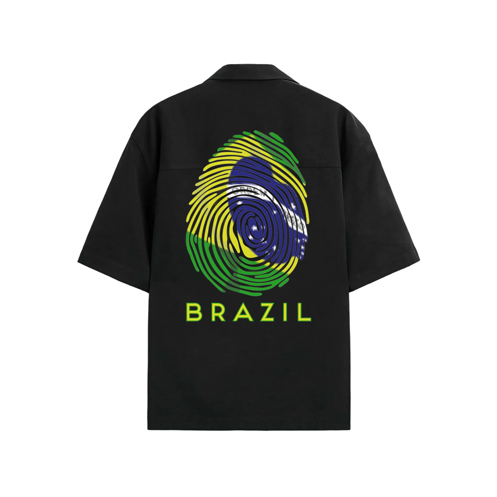 Voyd Samba Heritage Black Bowling Shirt