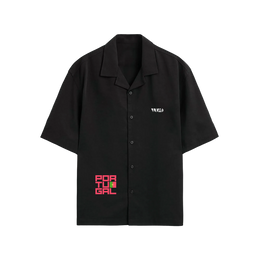 Voyd Seven Supreme Black Bowling Shirt