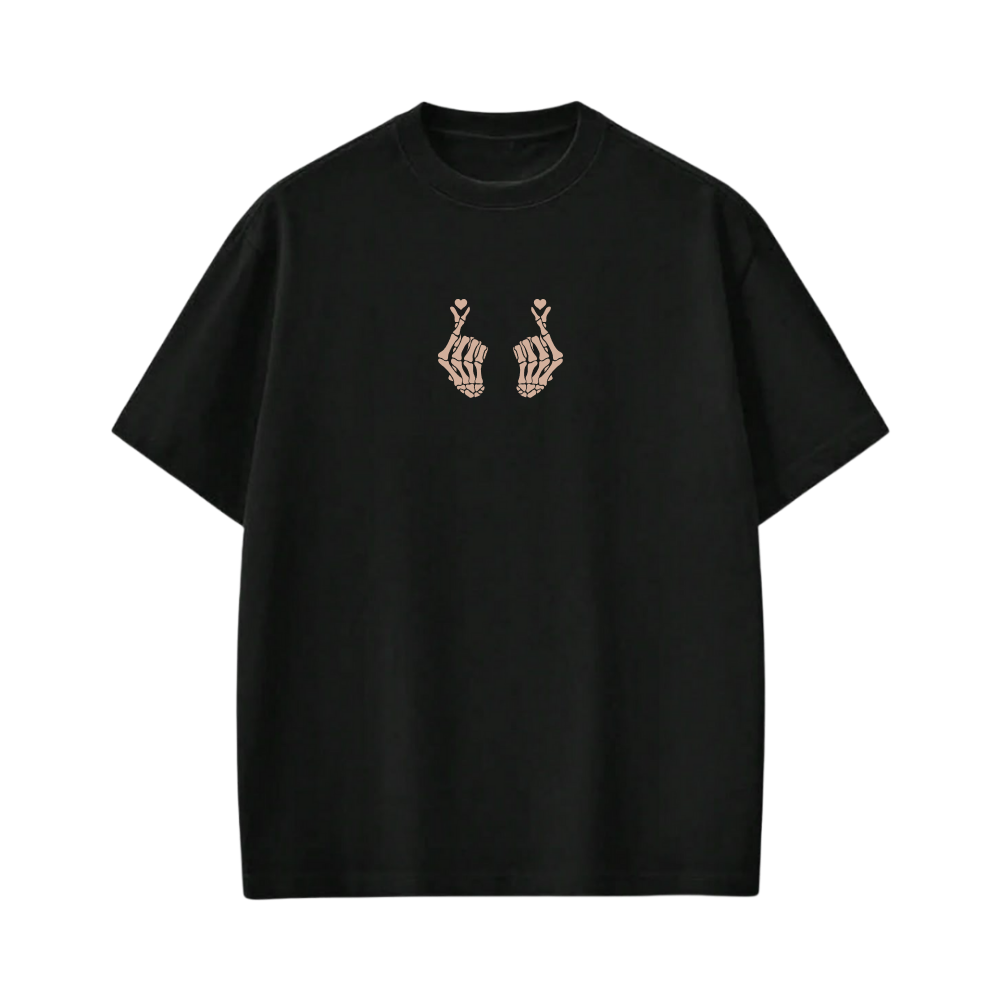 Voyd Skeleton Love Black t-shirt