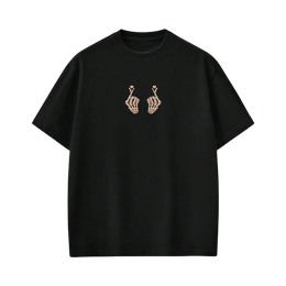 Voyd Skeleton Love Black t-shirt