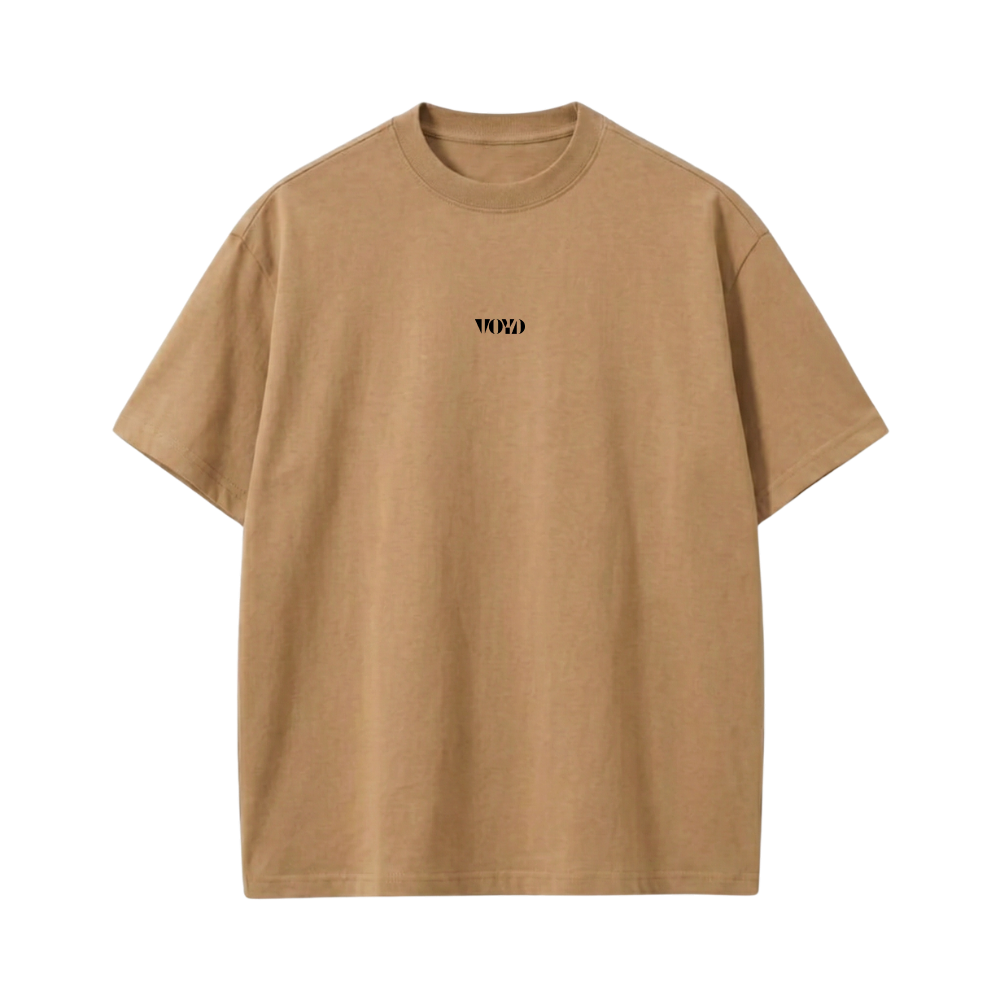 Voyd Skinny Bitch Beige T-shirt