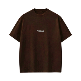 Voyd Skull Syndicate Brown T-shirt