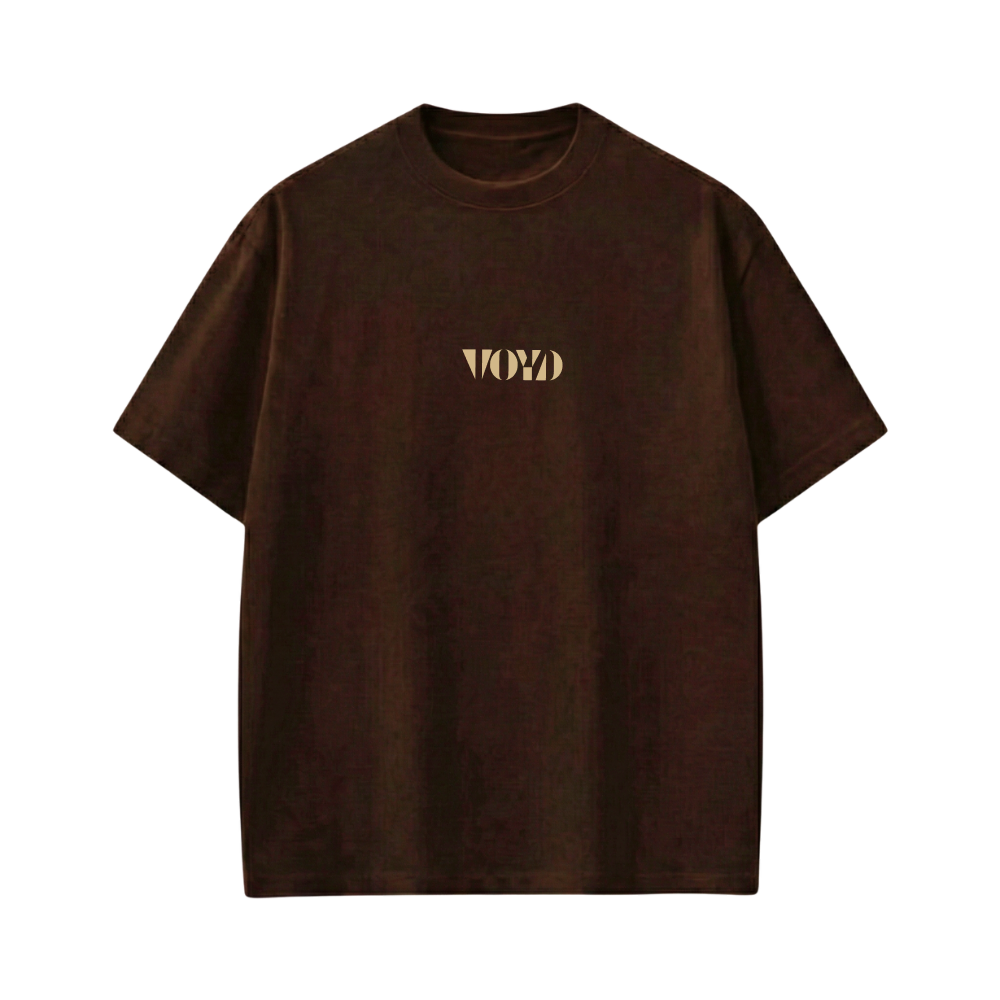 Voyd Social Battery Brown t-shirt