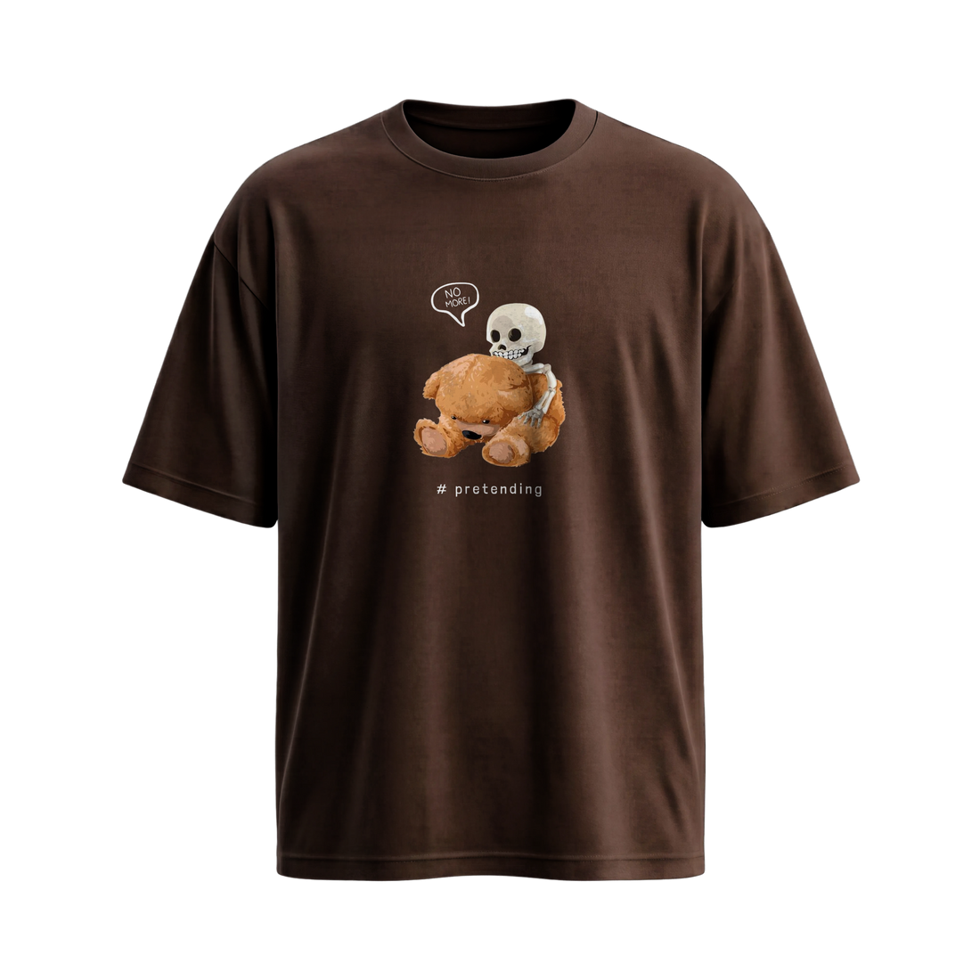 Voyd Split Soul  Brown T-shirt