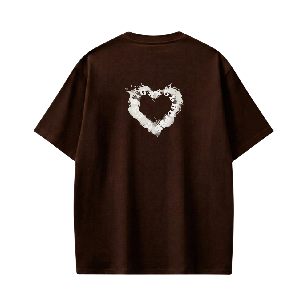 Voyd Subtle Signal Brown T-shirt