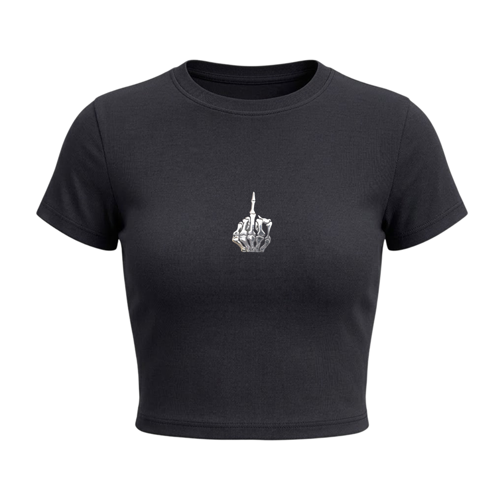 Voyd Sweet Venom Baby Tee Black