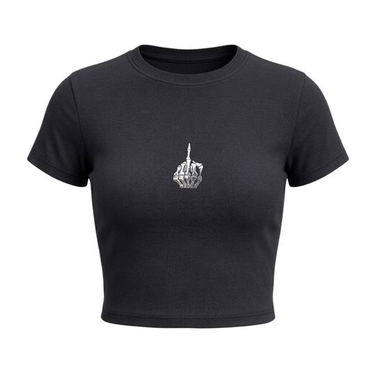 Voyd Sweet Venom Baby Tee Black