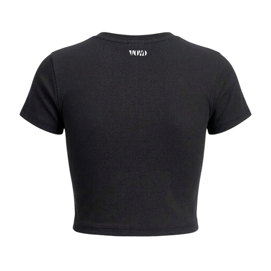 Voyd Tangled Web Baby Tee Black
