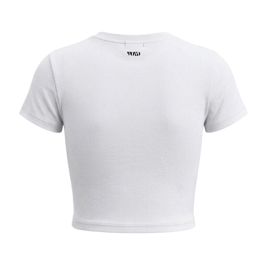 Voyd Tangled Web Baby Tee White