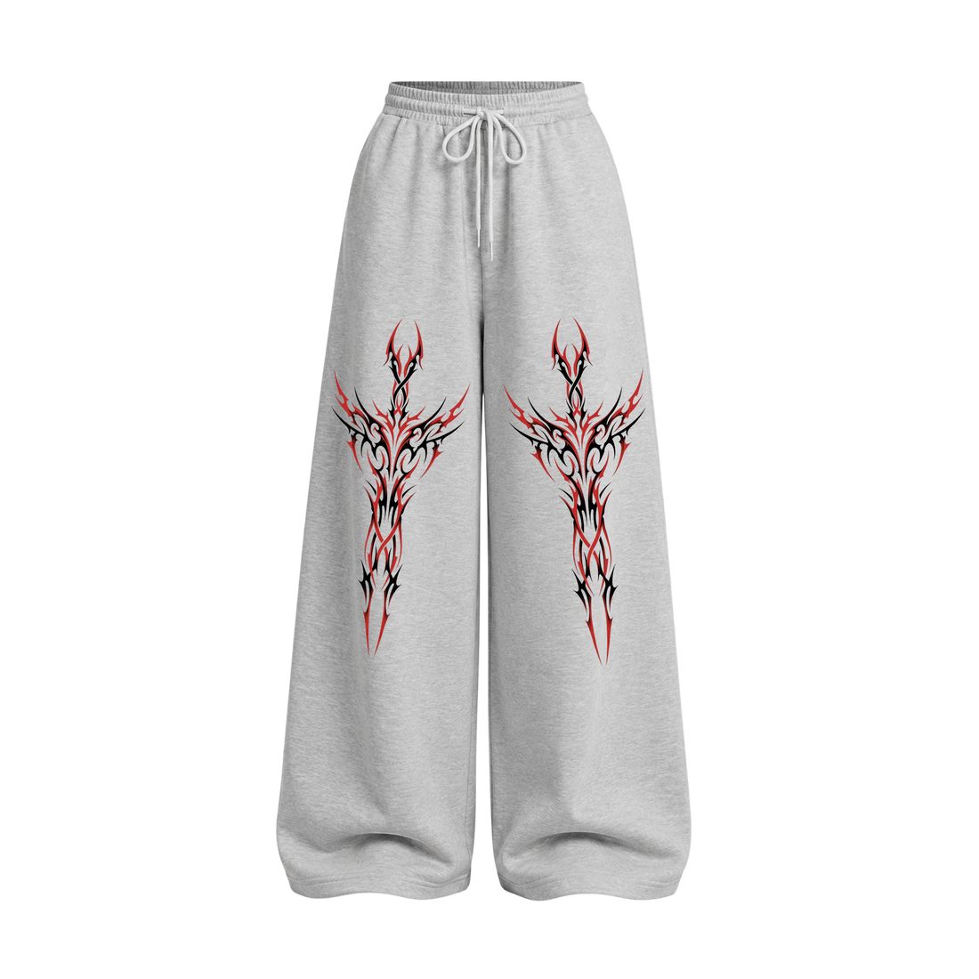 Voyd Tribal Beast Sweatpants Light Gray