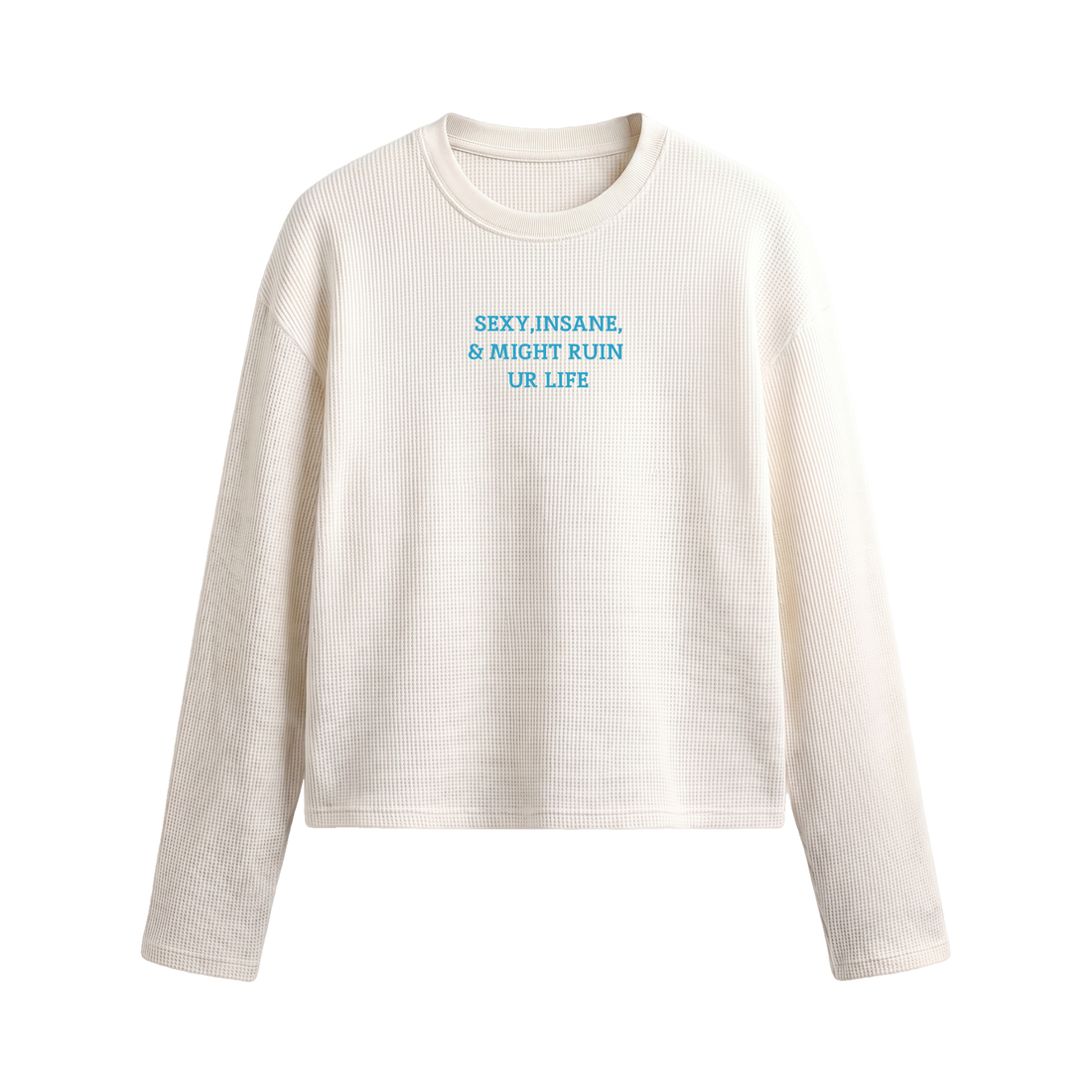 Voyd Vision First Waffle T-shirt Off White