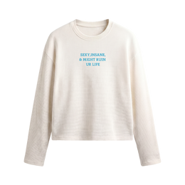 Voyd Vision First Waffle T-shirt Off White