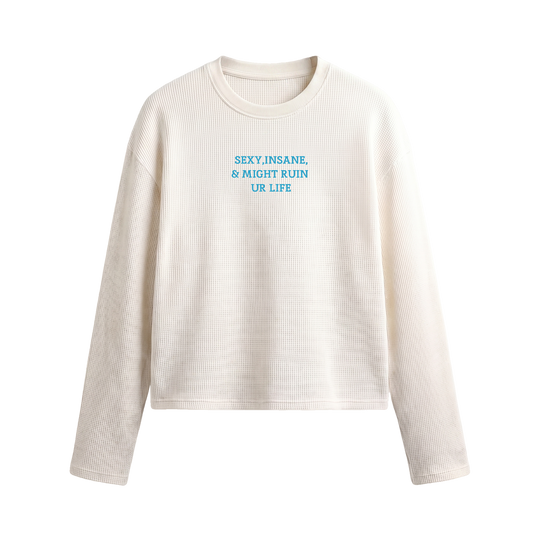 Voyd Vision First Waffle T-shirt Off White
