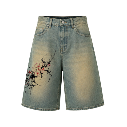 Voyd Web Eclipse Jorts dirty wash