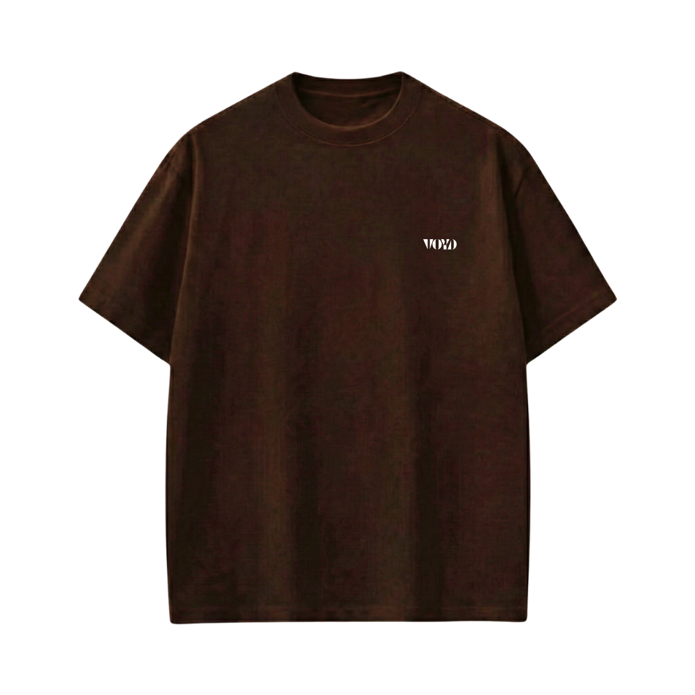 Voyd Get Dirty Brown T-shirt