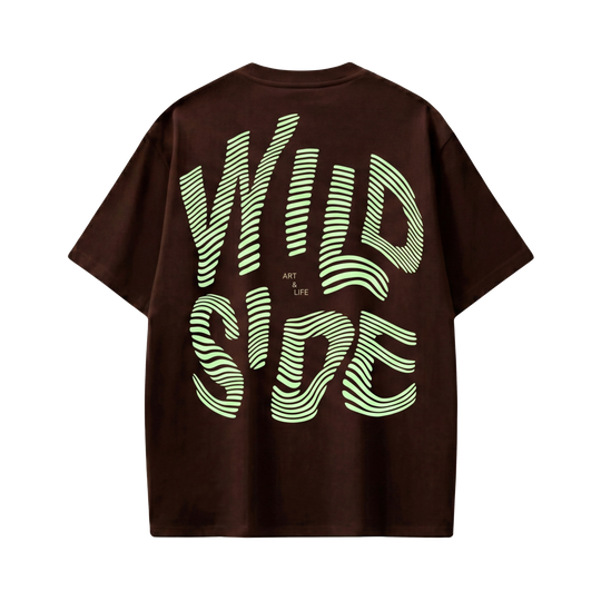 Voyd Wild Side Brown T-shirt