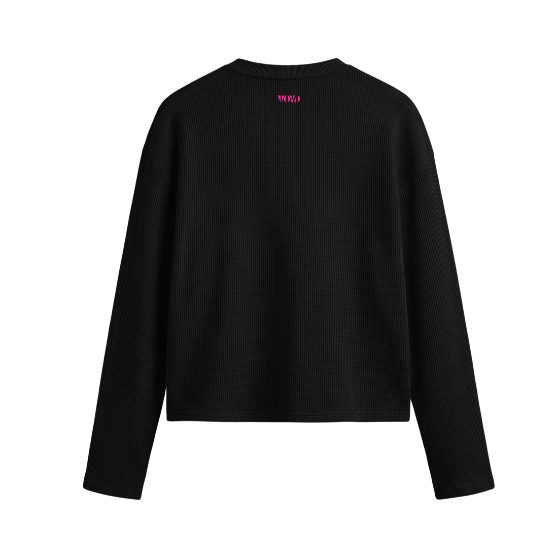 Voyd Next Move Oversized Waffle T-shirt Black
