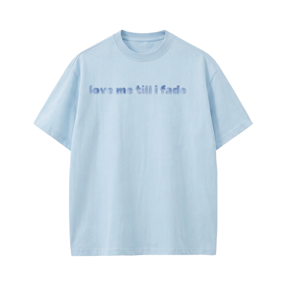 Love Me Till I Fade Voyd Light Blue T-shirt