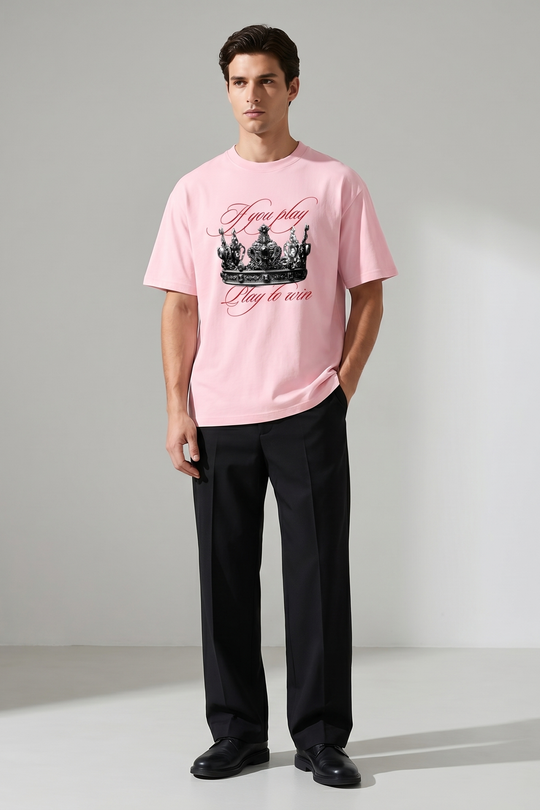Voyd King’s Canvas Pink T-shirt