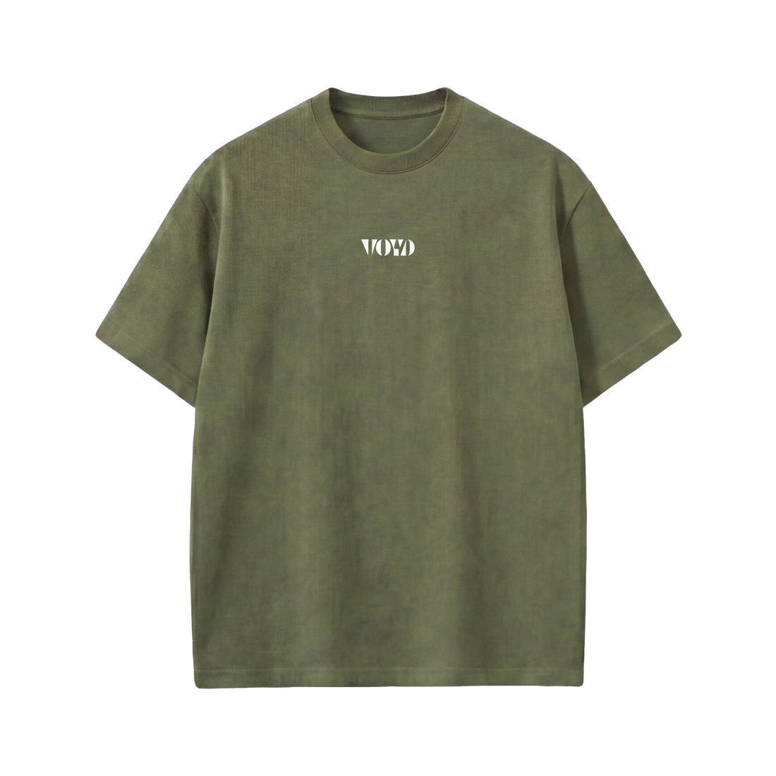 Voyd Raw Heart Code Olive T-shirt