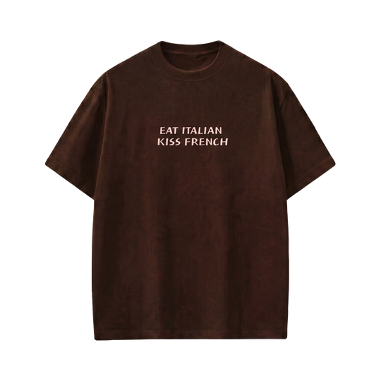 Voyd Midnight Affection Brown T-shirt